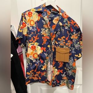 Palm angels floral shirt